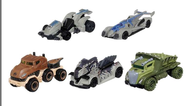 Amazon: Oferta por tiempo limitado: Hot Wheels Character Cars, Jurassic World boundle, Vehículo de Juguete para niños de 3 años en adelante