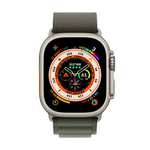Amazon: Apple Watch Ultra (GPS+Cellular) Smartwatch con Caja de Titanio 49mm Robusta y Correa Alpine Verde (Mediana).