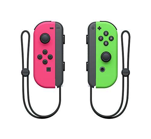 Amazon: Control Inalámbrico Nintendo Switch Joy Con, color Verde/Rosa - Standard Edition (Importado de Nintendo Japón)
