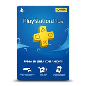 Amazon [remates de almacén]: PlayStation Plus membresía de 12 meses
