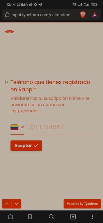 Rappi: Duolingo y Calm Premium SOLO con Rappi Prime Plus