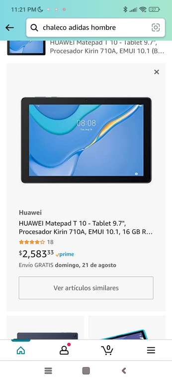 Amazon: HUAWEI Matepad T 10 - Tablet 9.7"