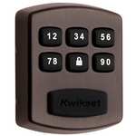 Amazon: Kwikset Model 905 Keyless Entry Electronic Touchpad Deadbolt, in Venetian Bronze