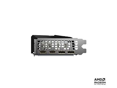 AMAZON MX - Gigabyte Radeon RX 7600 Gaming OC 8G Tarjeta gráfica, Con 3 Ventiladores WINDFORCE 8GB 128 bits GDDR6, GV-R76GAMING OC-8GD