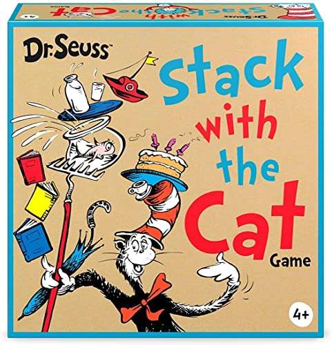 Amazon: Juego de mesa Funko - Signature Games: Dr. Seuss Stack with the Cat