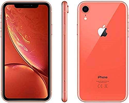Amazon: Apple iPhone XR (Unlocked) - 64 GB(Reacondicionado) / Color Naranja