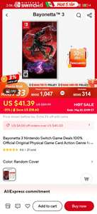 AliExpress: Bayonetta 3 Nintendo Switch | Leer descripción