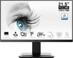 CyberPuerta: Monitor MSI PRO LED VA 100Hz 1ms FreeSync MP223 21.45" Full HD, Negro