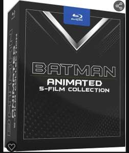Amazon: Box set 5 películas animadas de Batman