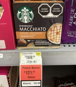 Cápsulas Nescafe Dolce Gusto Starbucks en Walmart Macroplaza Mérida