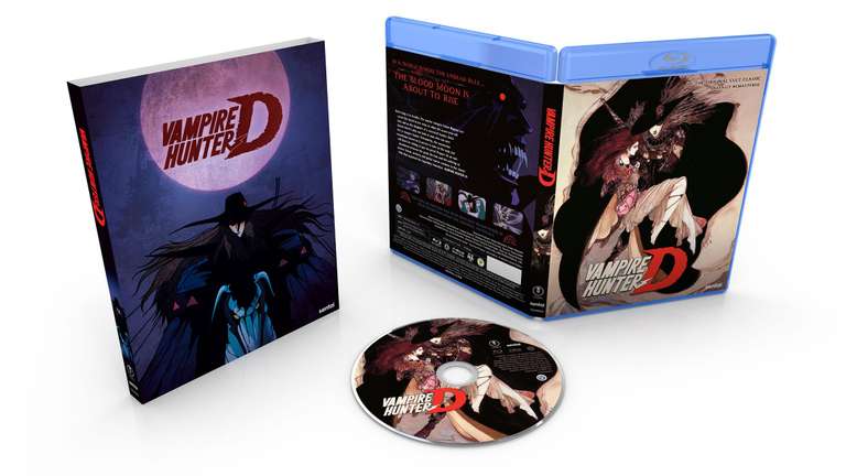 Vampire Hunter D Blu-ray - film anime remasterizado, compra fácil