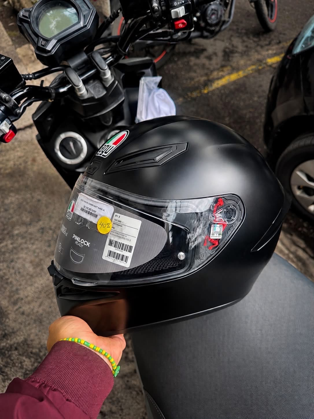 Ducati: Casco agv 1k