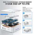 Amazon: Mini PC HTPC N95 3.4GhzAlder Lake, 8Gb y 256 M.2 SSD
