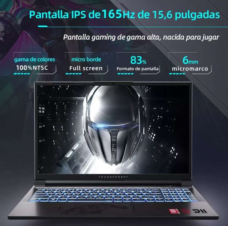 Mercado Libre: Laptop Gamer Rtx3050 Intel core i7-12650h Thunderobot 911mt 16gb Ram 512gb almacenamiento