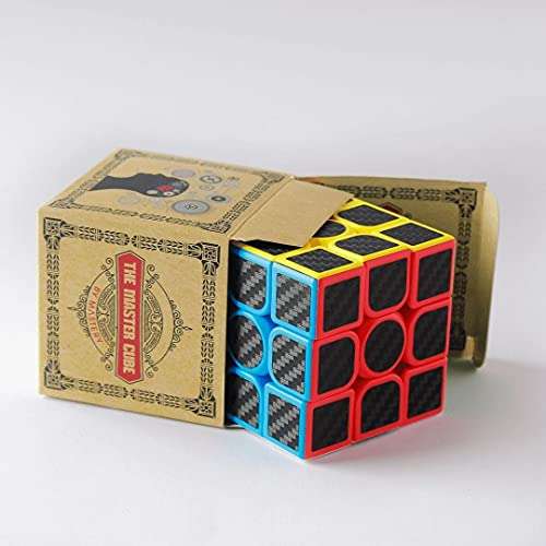 Amazon: Mastery Cubo de Fibra de Carbono Profesional 4 Pack (2x2, 3x3, 4x4, 5x5);