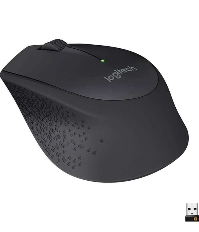 Amazon - Logitech M280 Mouse Inalámbrico, 2.4 GHz, Negro