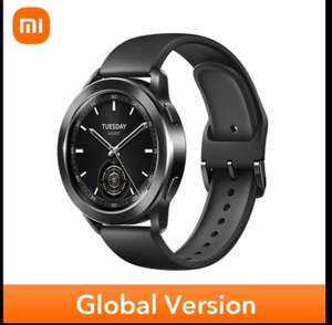 AliExpress: Xiaomi Watch S3 (Colores blanco y negro)