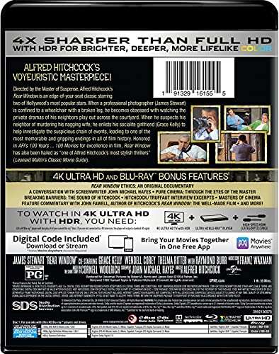 Amazon: Rear Window Blu-Ray
