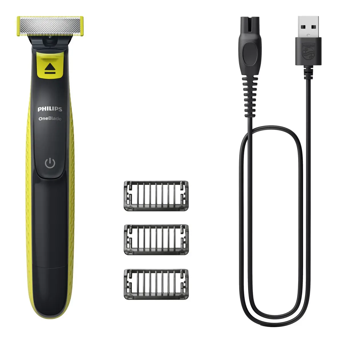 Mercado libre - Afeitadora, Rasuradora Philips QP2724/10 Oneblade 3 Peines Recortadores