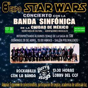 CDMX: GRATIS Concierto Sinfónico de Star Wars (28 de abril)