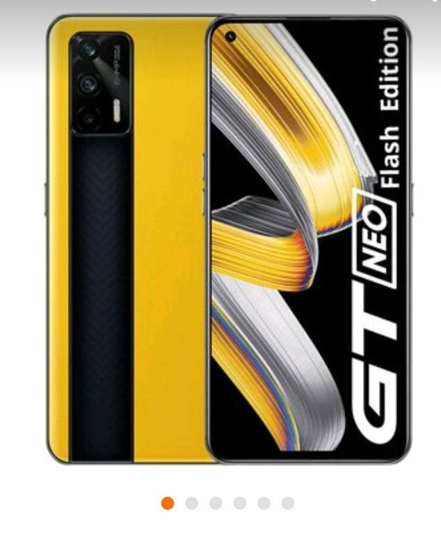 Linio: Celular Realme gt Neo flash edition 12gb 256gb amarillo (Pagando con PayPal)