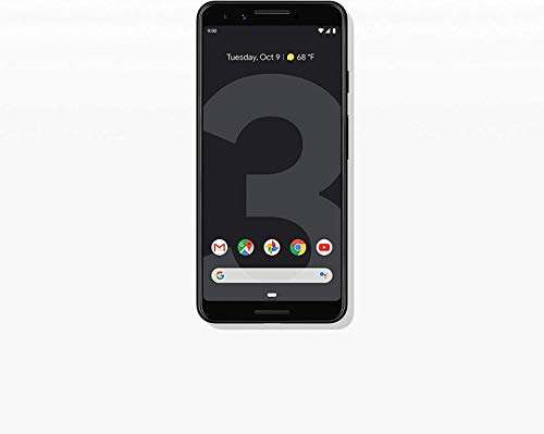 Amazon: Google Pixel 3 64 GB Negro Desbloqueado (Reacondicionado - Excelente)