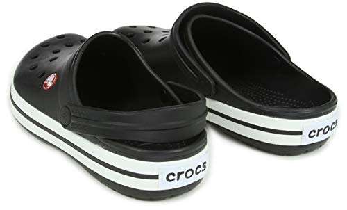 Amazon: Crocs Crocband Zueco, Unisex Adulto, Negro (Black), 25 cm (MX)