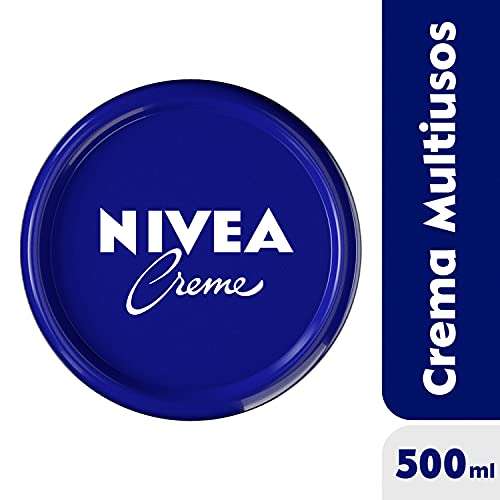 Amazon: NIVEA Creme, crema humectante multipropósito para el cuerpo, el rostro y las manos, 500 ml envío gratis con prime