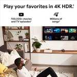Amazon: Google - Televisor Chromecast 4K HDR Bluetooth Wi-fi, Color Snow
