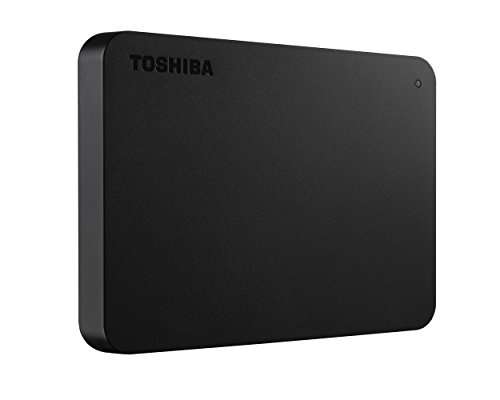Amazon: Toshiba Disco Duro Externo Portátil Canvio Basics 4TB 2.5" USB 3.1, Negro