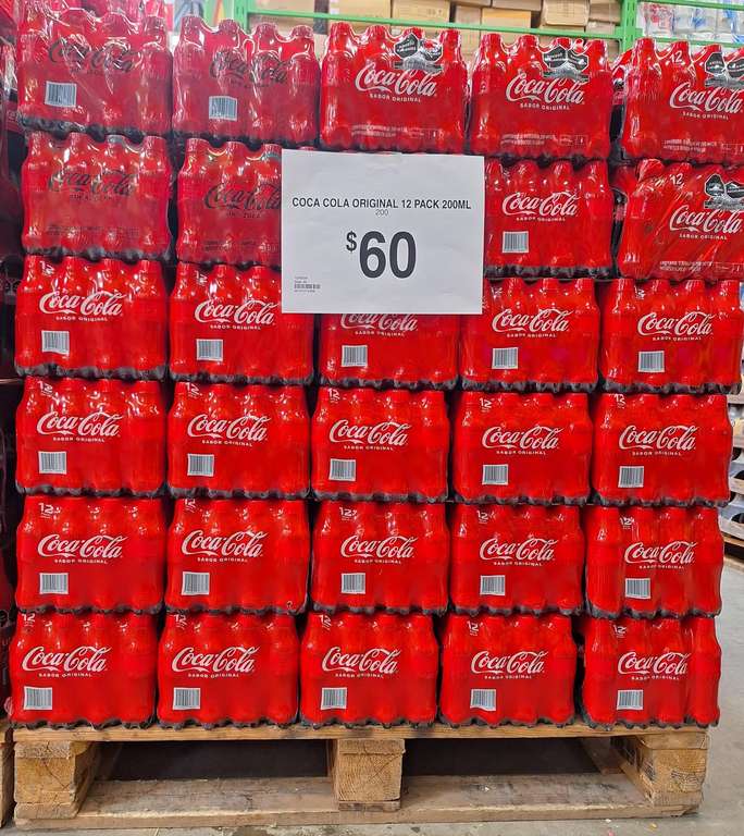 Bodega Aurrera Toluca/CDMX: Coca-Cola 200ml 12pack