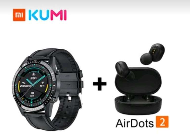 Linio: Smartwatch KUMI + airdots 2