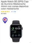 Costco app - Apple Watch SE (2da Gen) 44mm Caja de Aluminio Medianoche | Pagando con PayPal