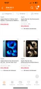 Linio: Apple iPad Air 5 $9299 con PayPal
