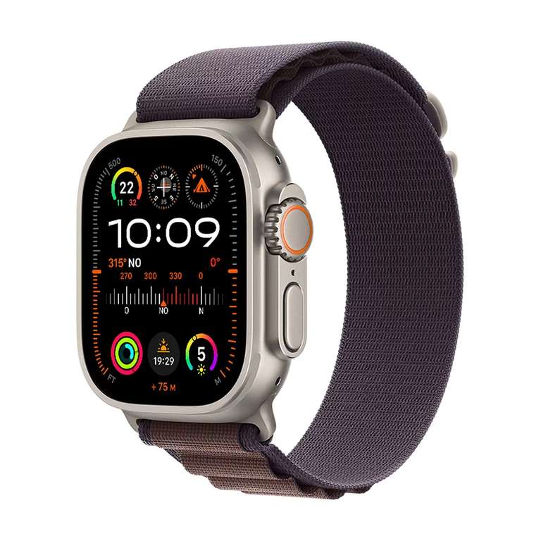 Costco: Apple Watch Ultra 2 (GPS + Cellular) Caja de titanio 49mm con Correa Alpine Índigo