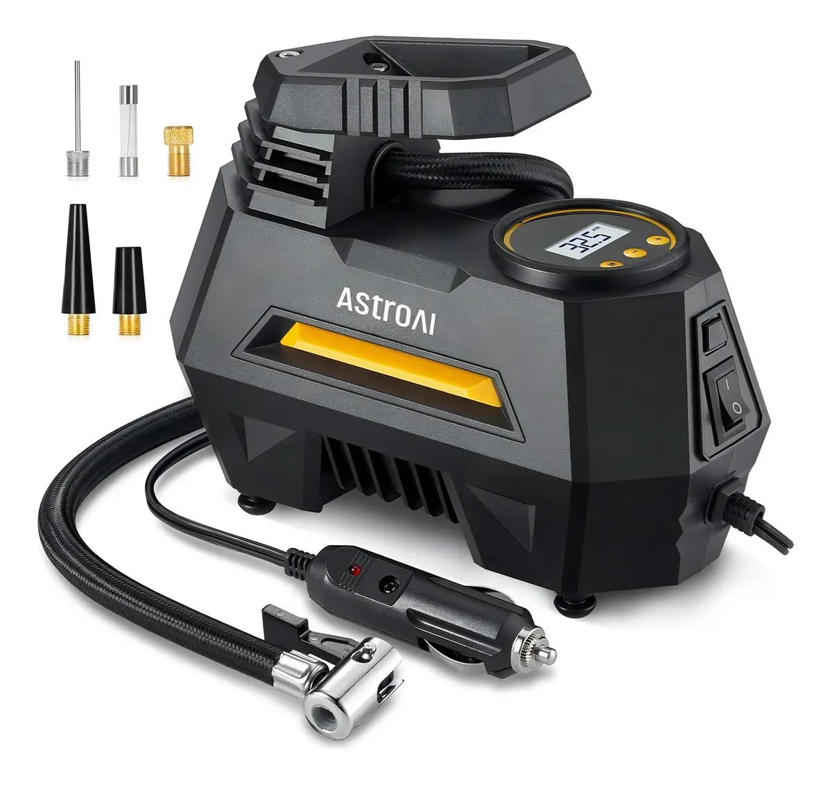Mercado Libre: AstroAI Inflador de Llantas Digital Automático de 150 PSI