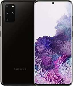 Amazon: Samsung Galaxy S20+ 5G 128GB Cosmic Black desbloqueado (Reacondicionado) snapdragon 865 5g, 12 ram y 128 rom