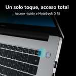 Elektra: Laptop Huawei Matebook D15 AMD Ryzen 7 16GB RAM 512GB SSD Plata