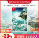 AliExpress: The Legend of Zelda Tears of The Kingdom (English) Nintendo switch | $728.21 aplicando cupón BTS5.