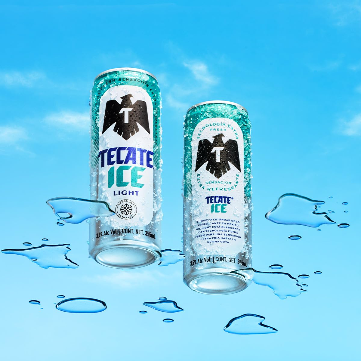 AMAZON: Tecate Ice Light Cerveza, 24 Latas De 355ml