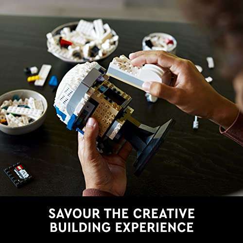 Amazon: LEGO Set de Juguetes de construccion Star Wars TM 75349 Casco del Capitan Rex 854 Piezas