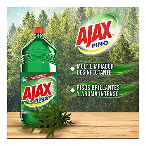 Amazon: Ajax 2L Limpiador Líquido Pino (con Planea y Ahorra)