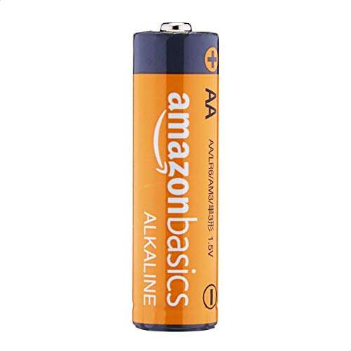 Amazon - 20 baterías AA alcalinas de 1.5v