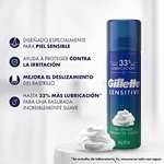 Amazon - Gillette Sensitive Espuma De Afeitar 56 g | Envío gratis Prime