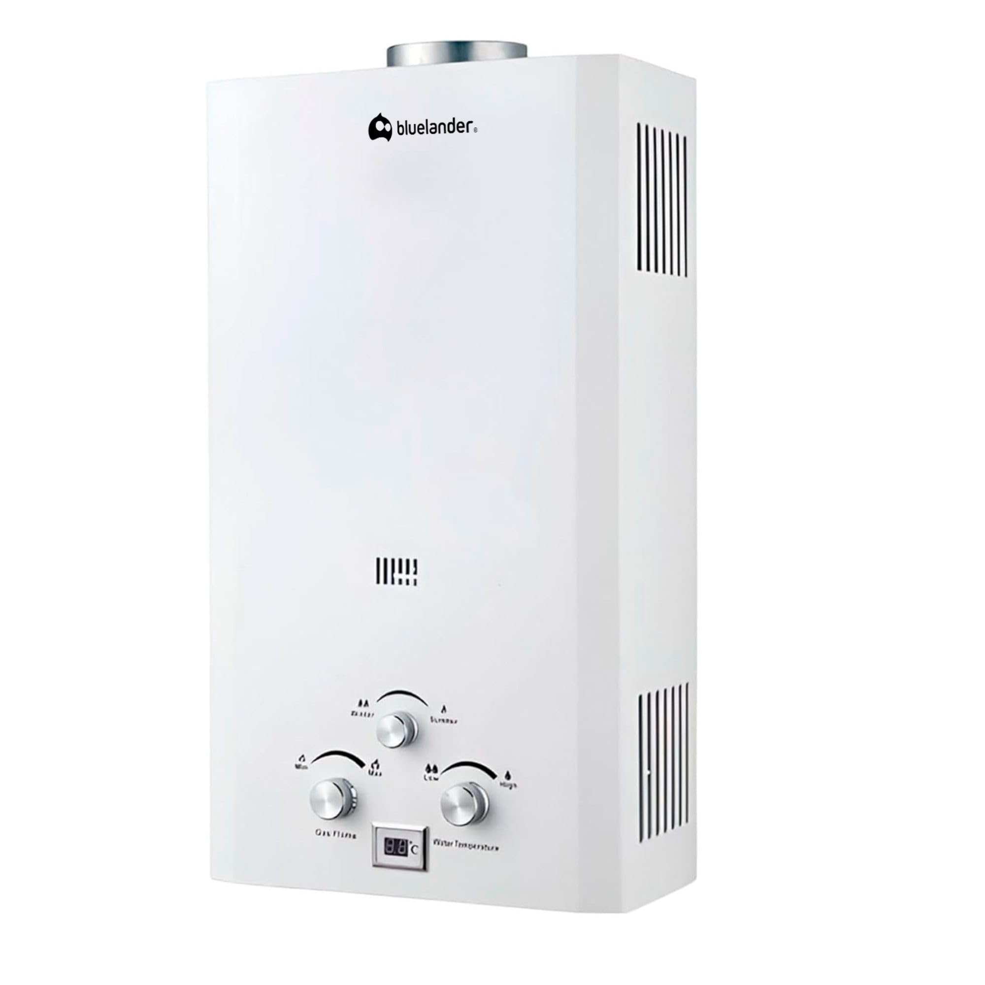Amazon: Calentador Instantáneo de Agua Caliente para Hogar 12 Litros/Minuto, 1 Servicio, Calentador de Paso 73 * 39 * 24 cm, Boiler de Gas