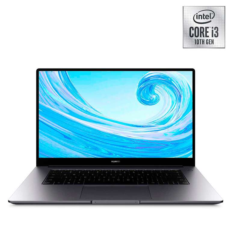 Office Depot: Laptop Huawei Matebook D15/ Intel Core i3 / 15.6 Pulg. / 256gb SSD / 8gb RAM / Gris