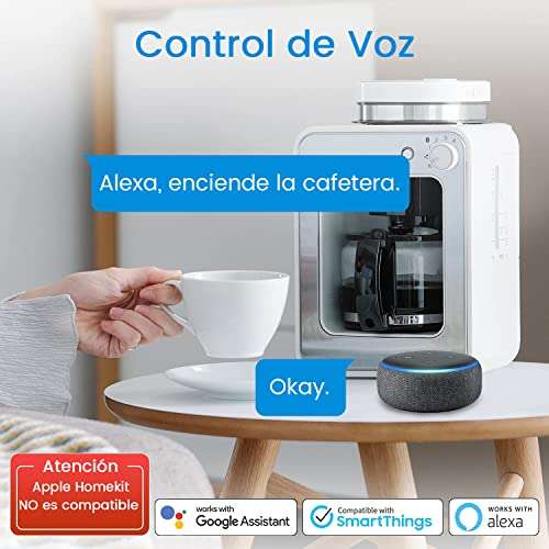 Amazon: 4 Enchufes Inteligentes - Compatibles con Alexa y Google Assistant  - promodescuentos.com