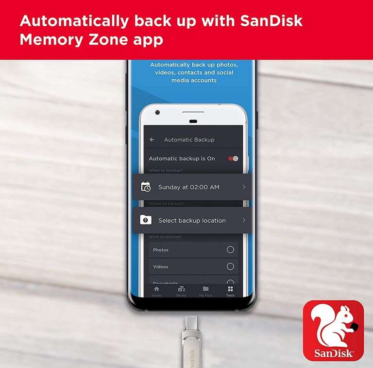 Amazon: SanDisk 256GB Ultra Dual Drive Luxe memoria USB Type-C - SDDDC4-256G-G46