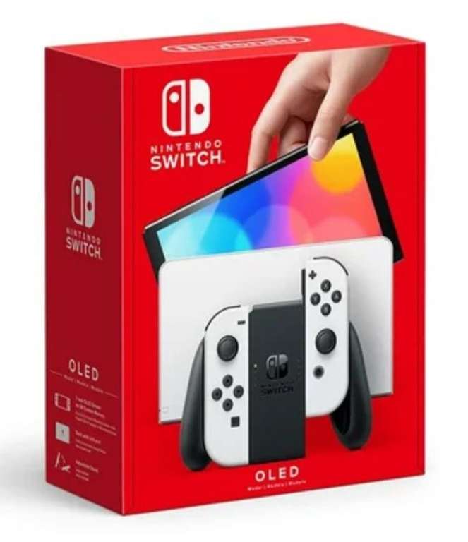 Walmart: Consola Nintendo Switch Modelo OLED Blanco