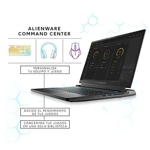 Amazon: Alienware Laptop M15 R7 15.6" FHD 165 Hz, AMD Ryzen 9, 16GB RAM, 1TB, NVIDIA RTX 3070 Ti, Win11, Negro
